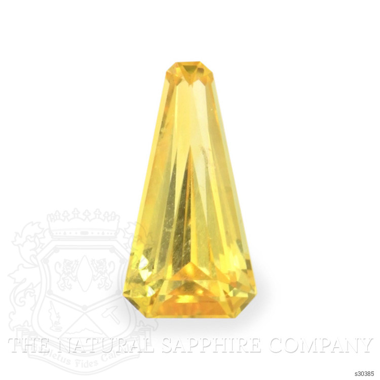 0.96 Ct. Yellow Sapphire from Ceylon (Sri Lanka)