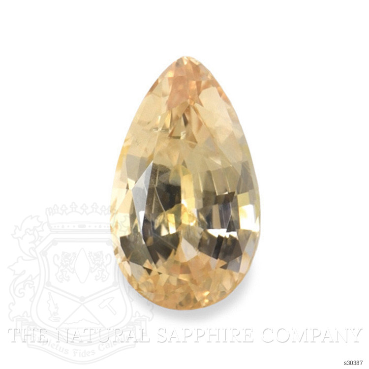 1.25 Ct. Peach Sapphire from Ceylon (Sri Lanka)