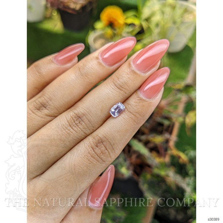 1.08 Ct. Purple Sapphire from Ceylon (Sri Lanka)