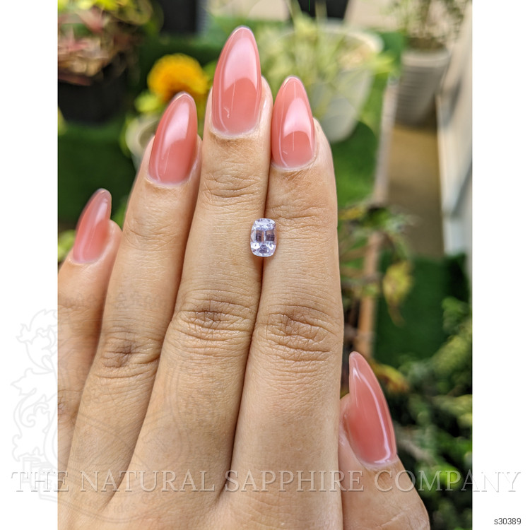 1.08 Ct. Purple Sapphire from Ceylon (Sri Lanka)
