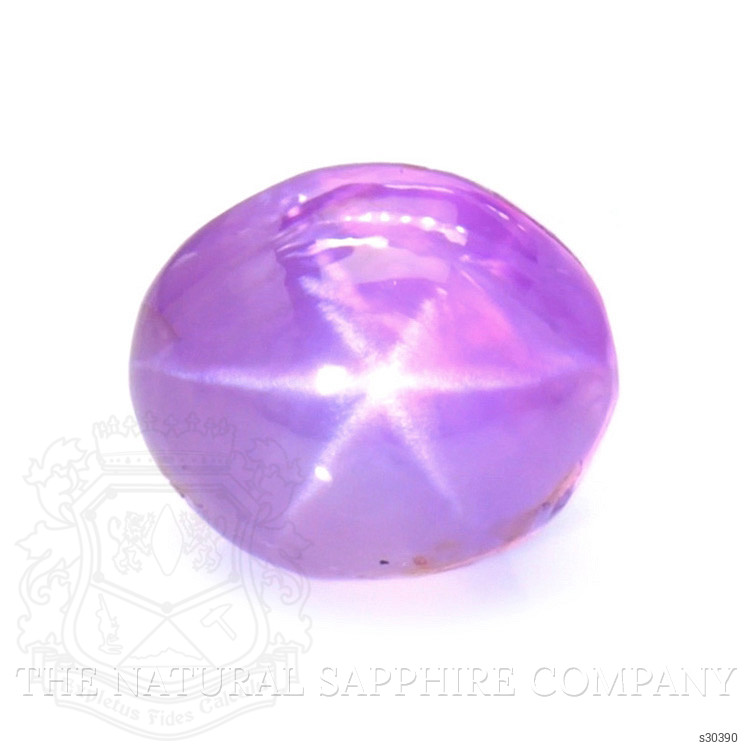 1.53 Ct. Pinkish Purple Star Sapphire from Ceylon (Sri Lanka)
