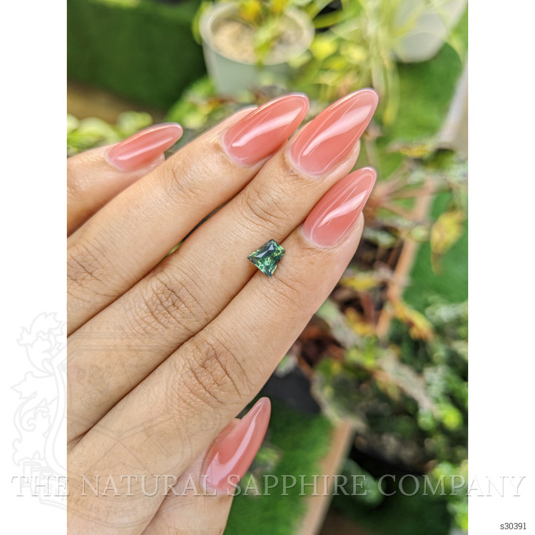 1.09 Ct. Green Sapphire from Madagascar