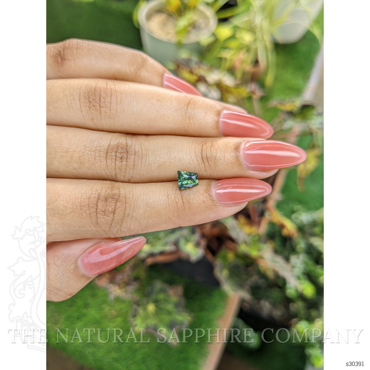 1.09 Ct. Green Sapphire from Madagascar
