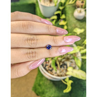 1.34 Ct. Blue Sapphire from Ceylon (Sri Lanka) Life Style