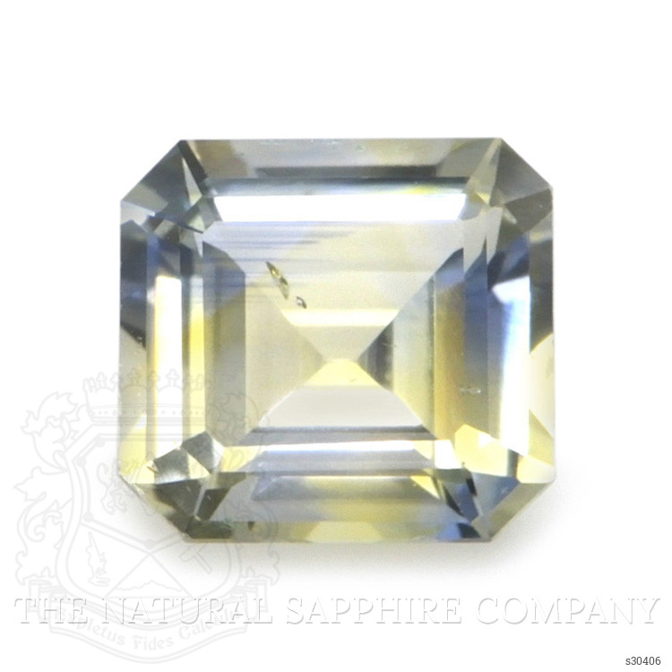 0.65 Ct. Bi Color Sapphire from Ceylon (Sri Lanka)