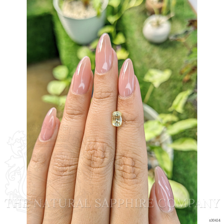 1.33 Ct. Yellow Sapphire from Ceylon (Sri Lanka)