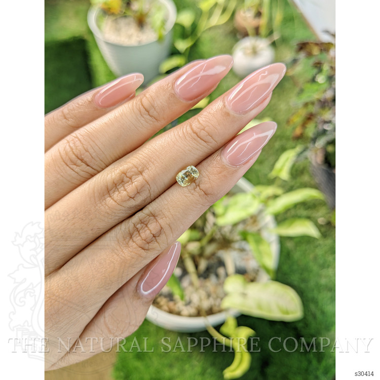 1.33 Ct. Yellow Sapphire from Ceylon (Sri Lanka)