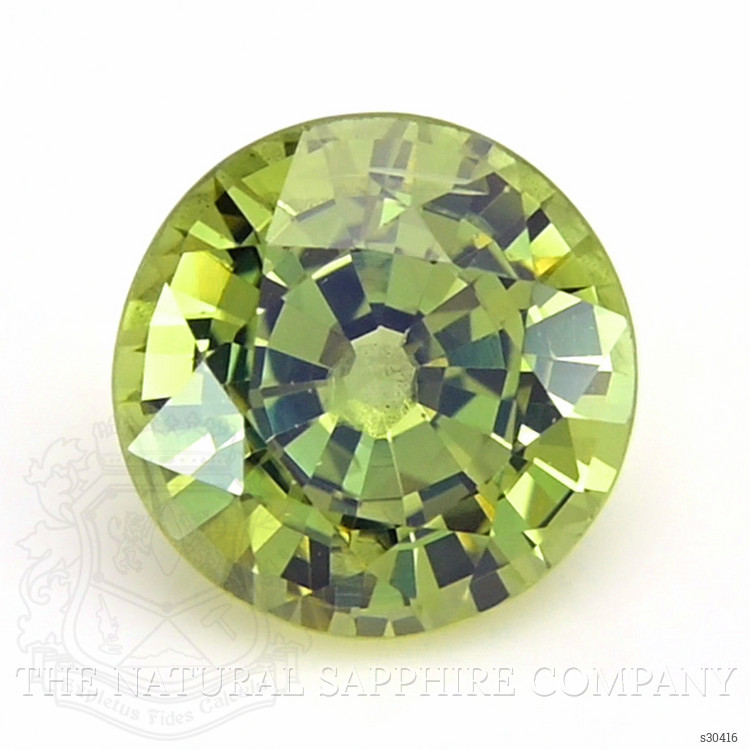 1.06 Ct. Yellowish Green Sapphire from Madagascar