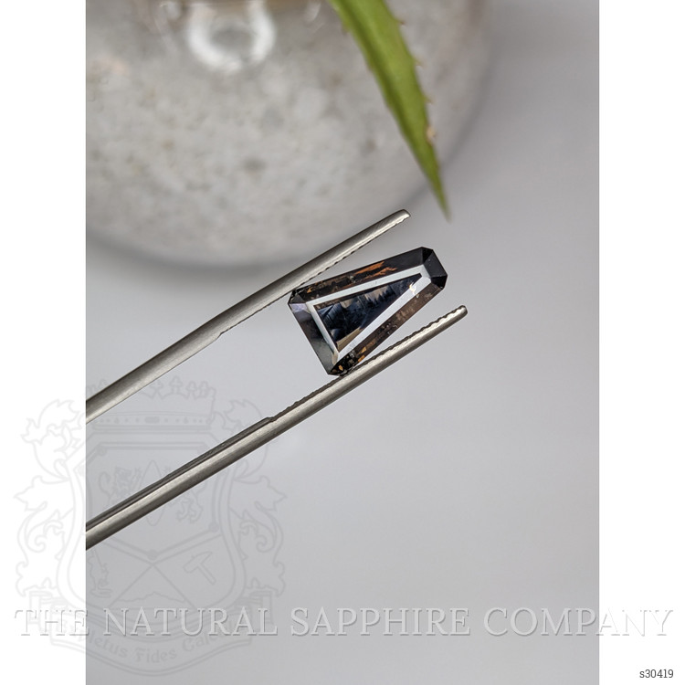 3.62 Ct. Brown Sapphire from Ceylon (Sri Lanka)