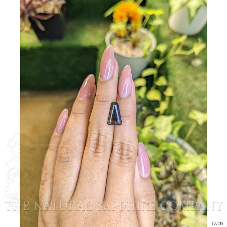 3.62 Ct. Brown Sapphire from Ceylon (Sri Lanka)