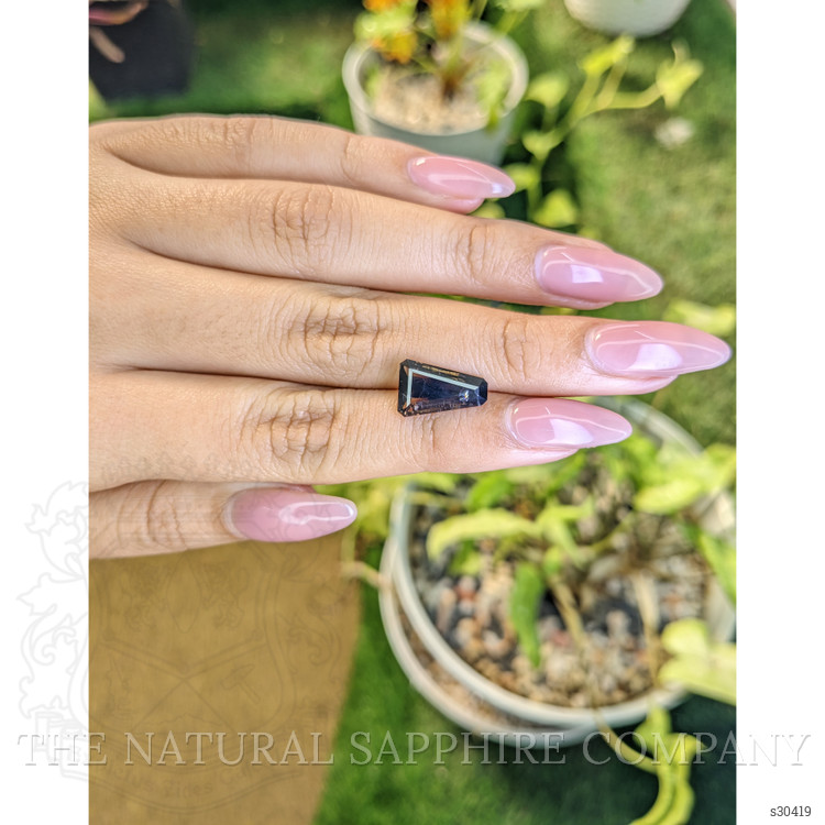 3.62 Ct. Brown Sapphire from Ceylon (Sri Lanka)