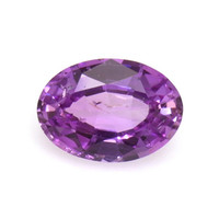 0.77 Ct. Pinkish Purple Sapphire from Ceylon (Sri Lanka) Video