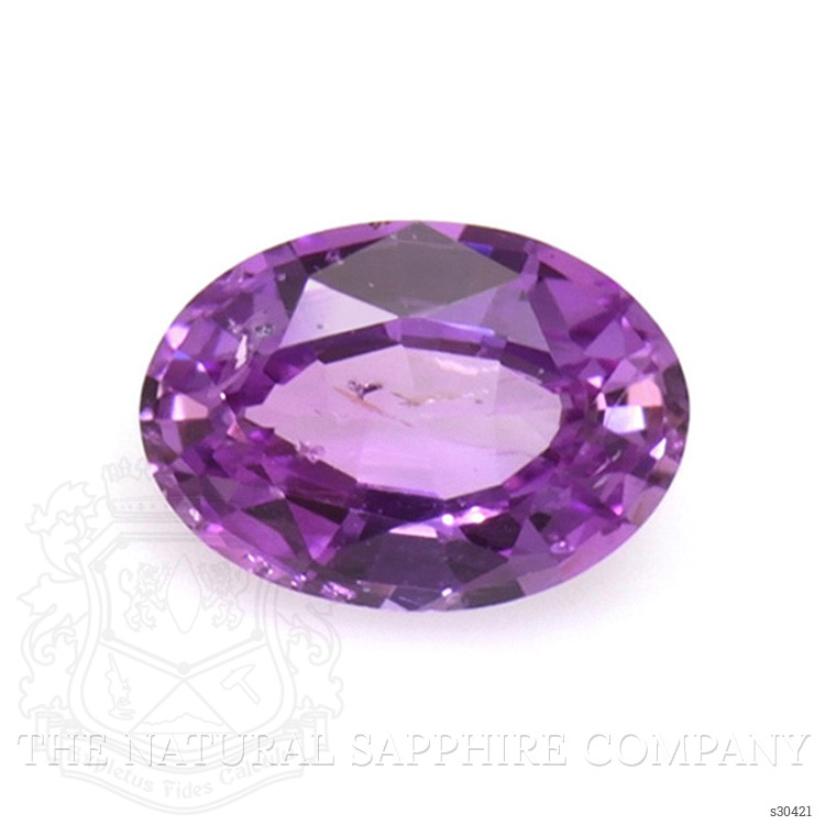 0.77 Ct. Pinkish Purple Sapphire from Ceylon (Sri Lanka)