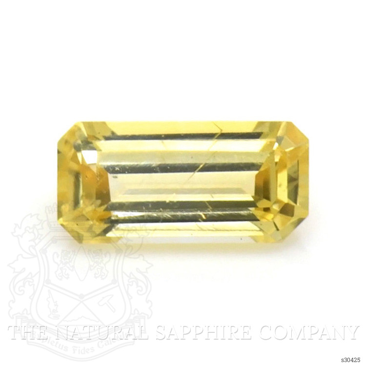 0.77 Ct. Yellow Sapphire from Ceylon (Sri Lanka)
