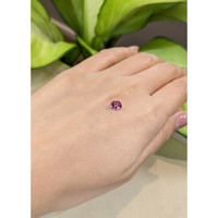 0.85 Ct. Pink Sapphire from Ceylon (Sri Lanka) Life Style
