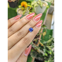 2.30 Ct. Blue Sapphire from Ceylon (Sri Lanka) Life Style