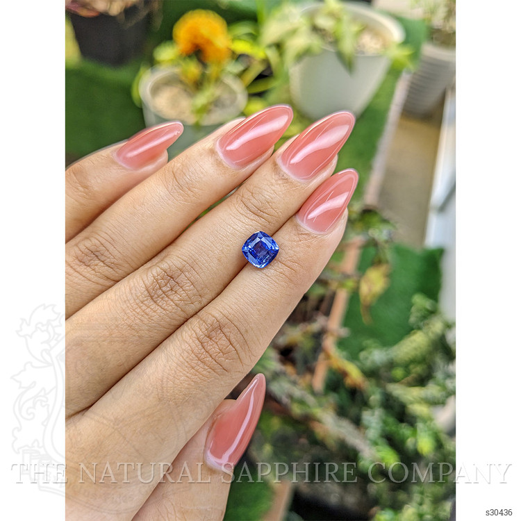 2.30 Ct. Blue Sapphire from Ceylon (Sri Lanka)