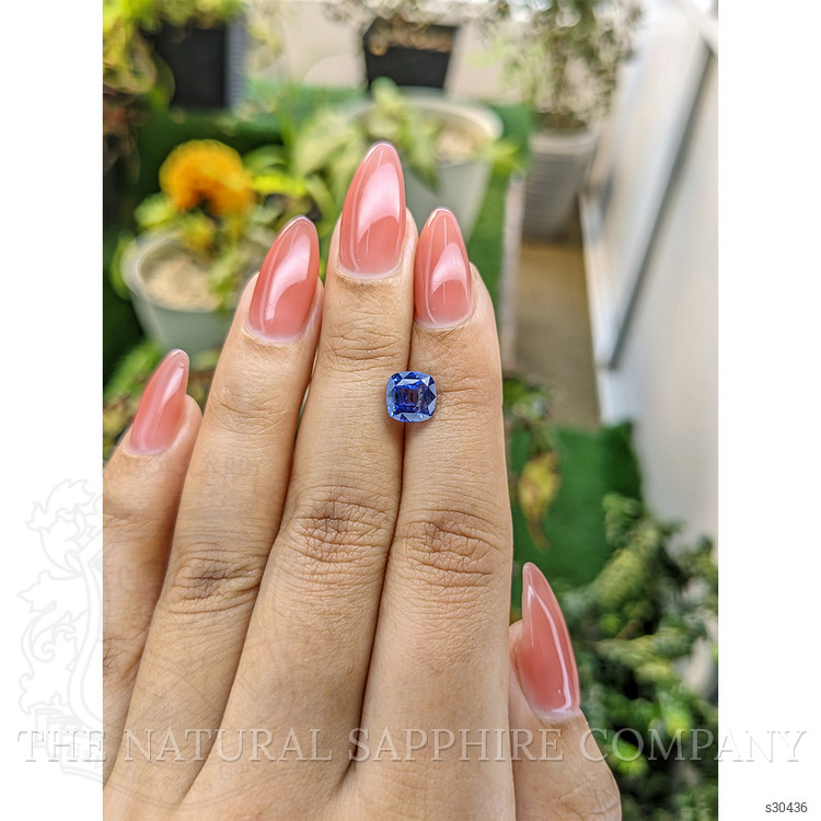 2.30 Ct. Blue Sapphire from Ceylon (Sri Lanka)
