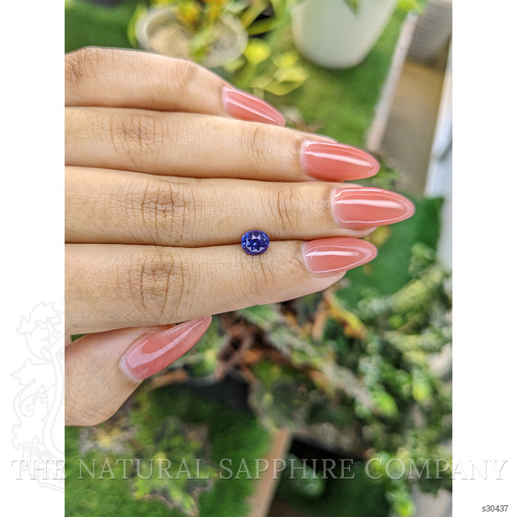 1.06 Ct. Blue Sapphire from Ceylon (Sri Lanka)
