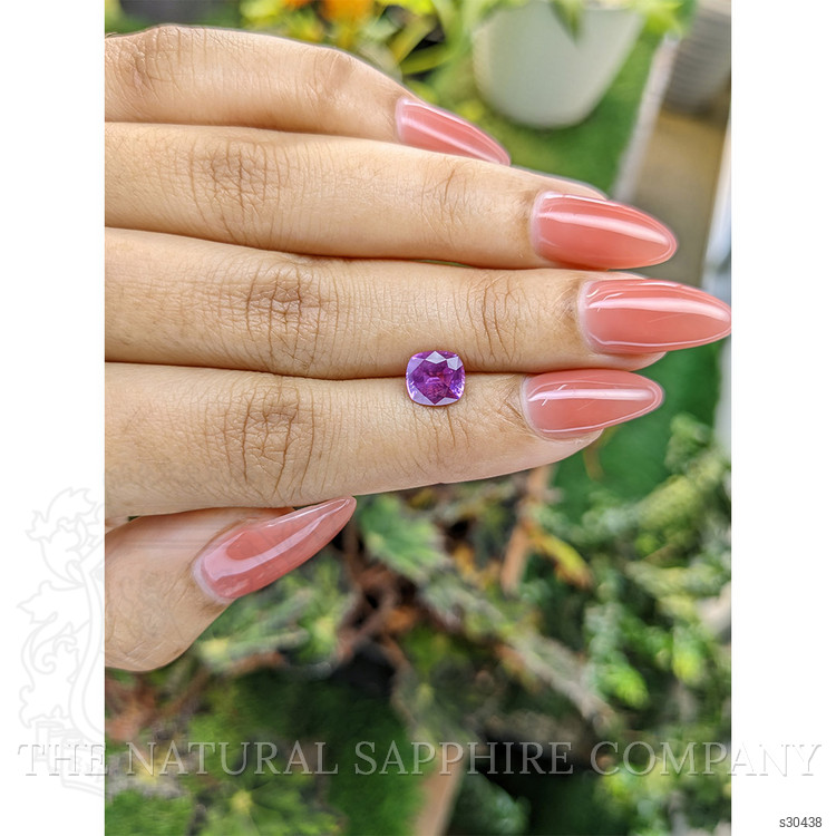 1.65 Ct. Pinkish Purple Sapphire from Ceylon (Sri Lanka)