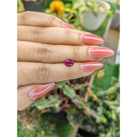 1.09 Ct. Purplish Pink Sapphire from Ceylon (Sri Lanka) Life Style