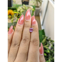 1.34 Ct. Pinkish Purple Sapphire from Ceylon (Sri Lanka) Life Style