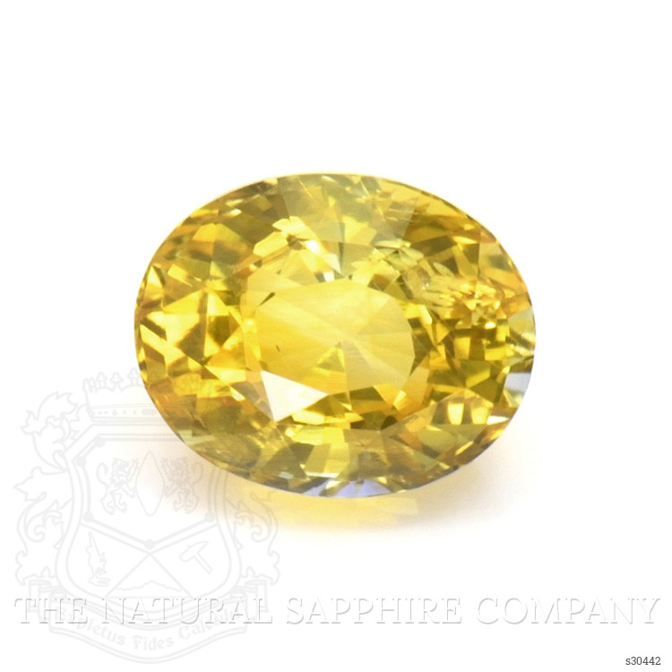 2.06 Ct. Yellow Sapphire from Ceylon (Sri Lanka)
