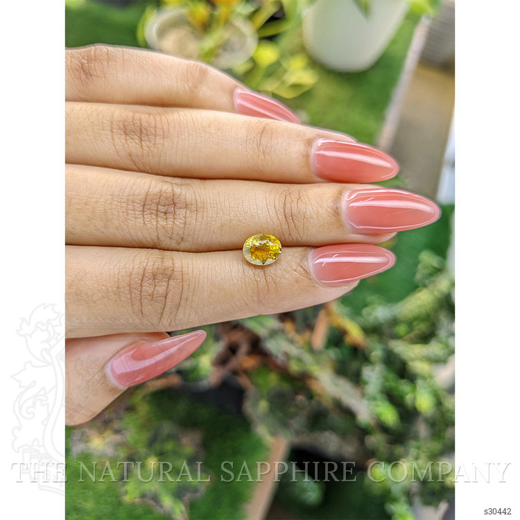 2.06 Ct. Yellow Sapphire from Ceylon (Sri Lanka)