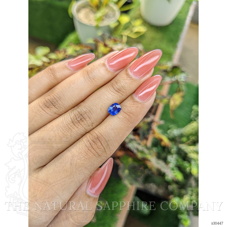 1.14 Ct. Blue Sapphire from Ceylon (Sri Lanka)
