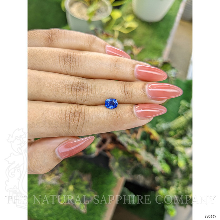 1.14 Ct. Blue Sapphire from Ceylon (Sri Lanka)