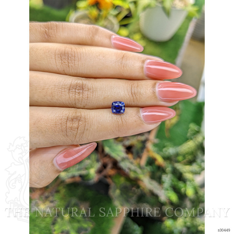 1.86 Ct. Blue Sapphire from Ceylon (Sri Lanka)