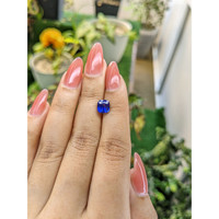 1.97 Ct. Blue Sapphire from Ceylon (Sri Lanka) Life Style