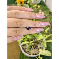 1.33 Ct. Blue Sapphire from Ceylon (Sri Lanka) Life Style