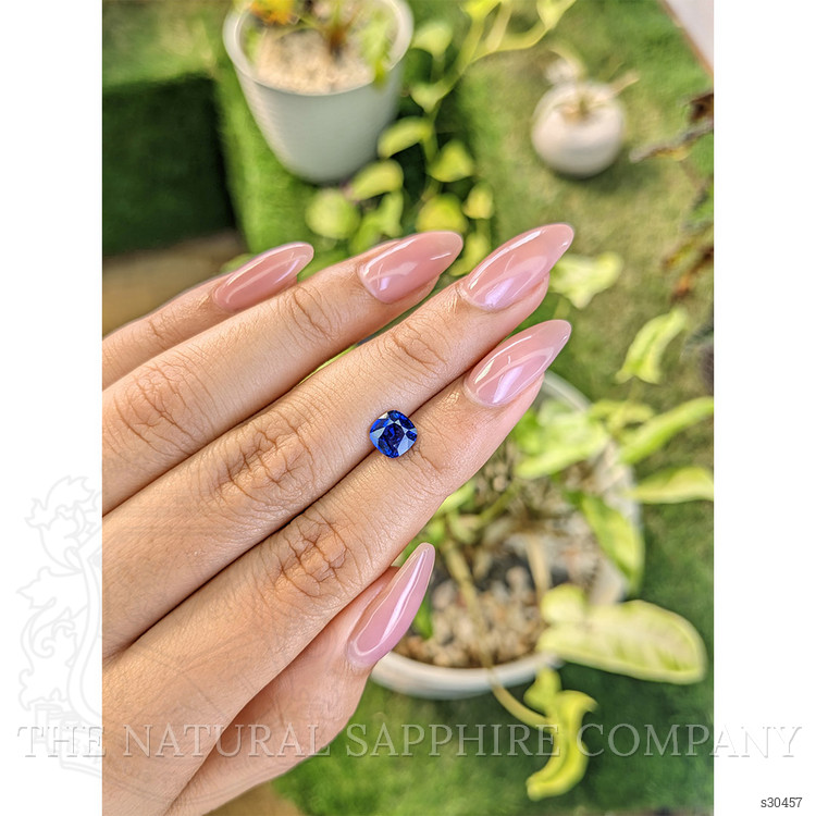 1.18 Ct. Blue Sapphire from Ceylon (Sri Lanka)