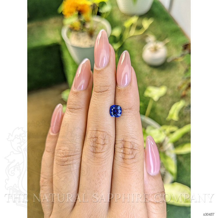 1.18 Ct. Blue Sapphire from Ceylon (Sri Lanka)