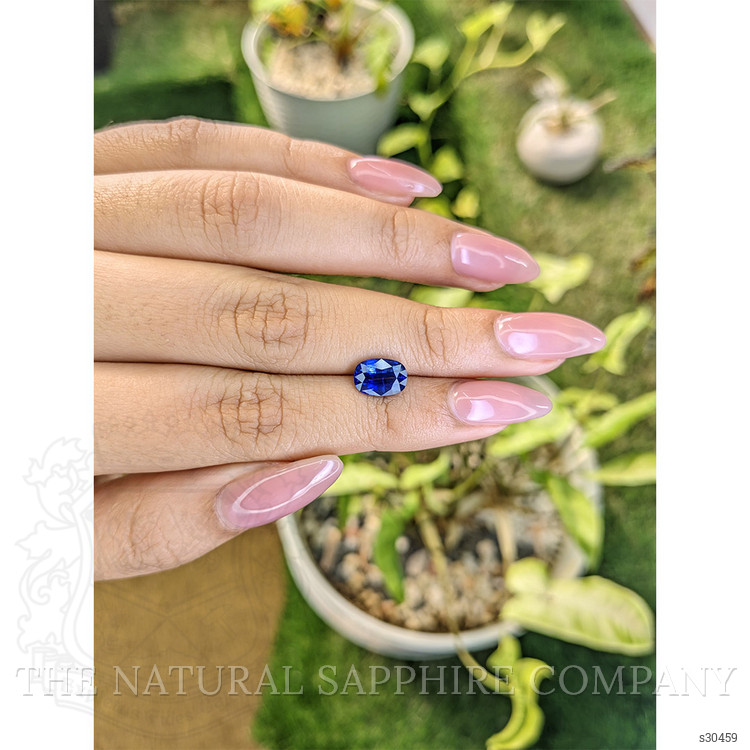 2.20 Ct. Blue Sapphire from Ceylon (Sri Lanka)