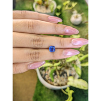 1.48 Ct. Blue Sapphire from Ceylon (Sri Lanka) Life Style