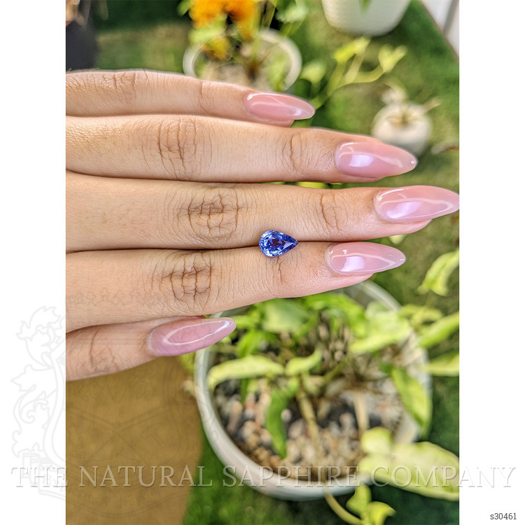 1.75 Ct. Blue Sapphire from Ceylon (Sri Lanka)