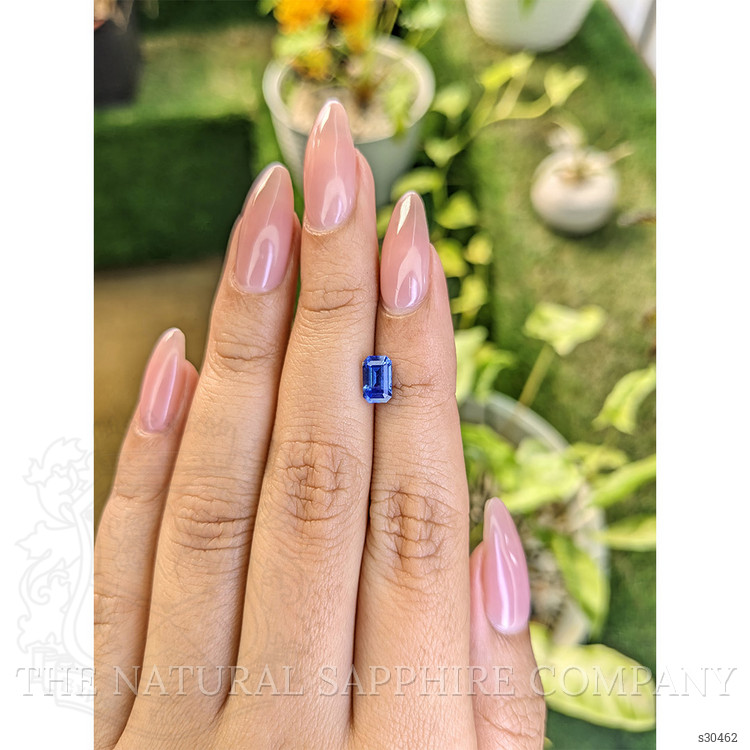 1.22 Ct. Blue Sapphire from Ceylon (Sri Lanka)