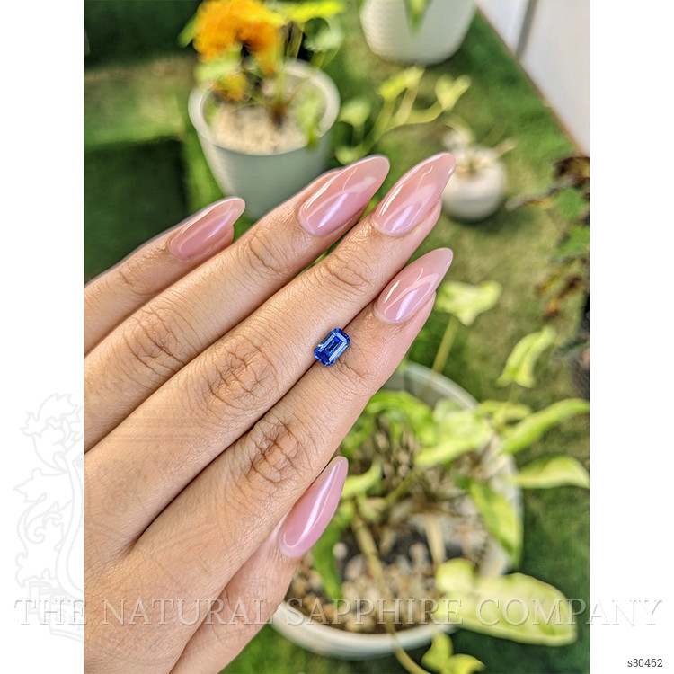 1.22 Ct. Blue Sapphire from Ceylon (Sri Lanka)