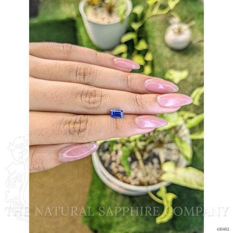 1.22 Ct. Blue Sapphire from Ceylon (Sri Lanka)
