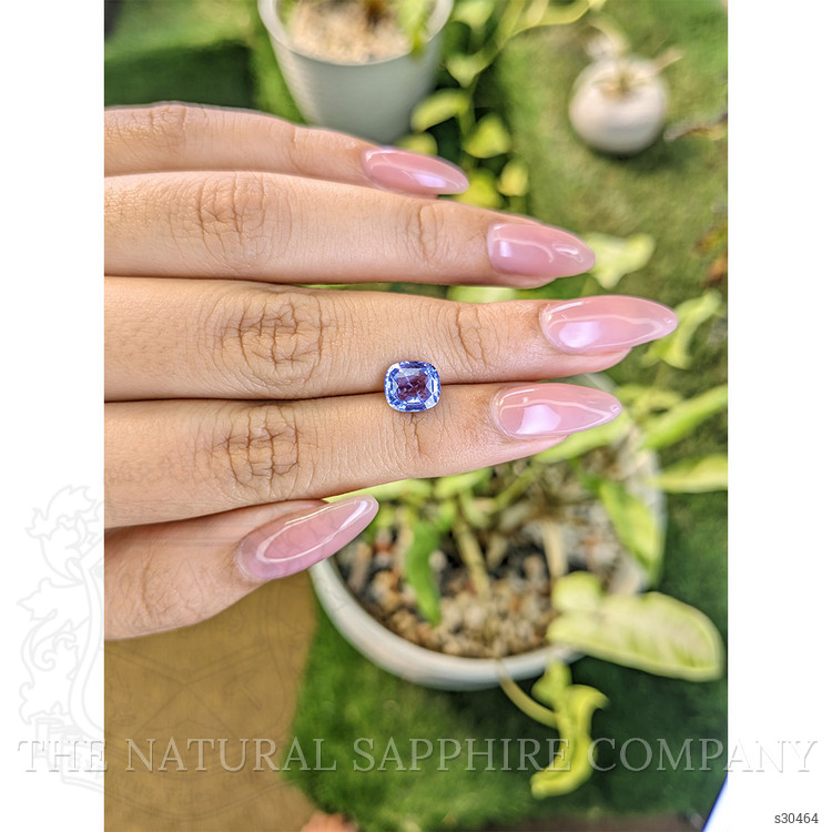 2.07 Ct. Blue Sapphire from Ceylon (Sri Lanka)
