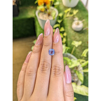 2.07 Ct. Blue Sapphire from Ceylon (Sri Lanka) Life Style