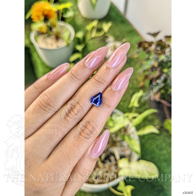 2.70 Ct. Blue Sapphire from Ceylon (Sri Lanka)