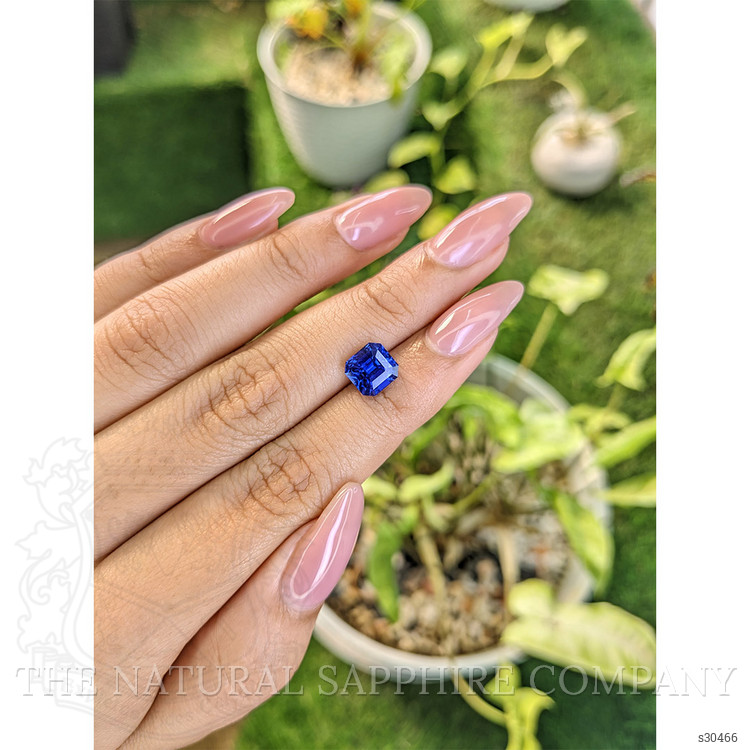 3.06 Ct. Blue Sapphire from Ceylon (Sri Lanka)