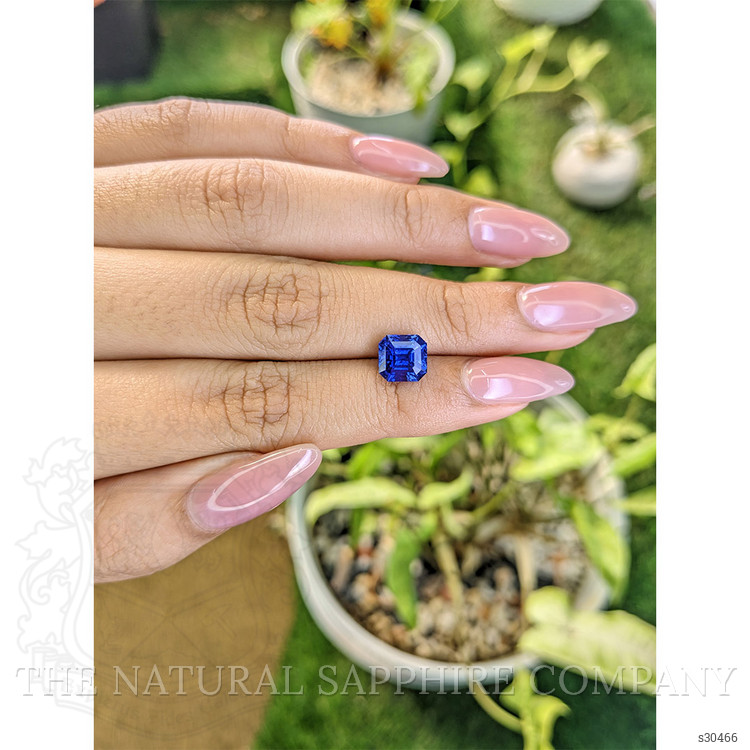 3.06 Ct. Blue Sapphire from Ceylon (Sri Lanka)