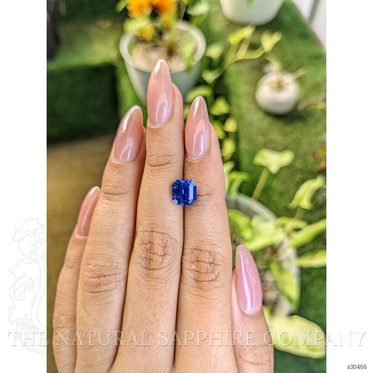 3.06 Ct. Blue Sapphire from Ceylon (Sri Lanka)