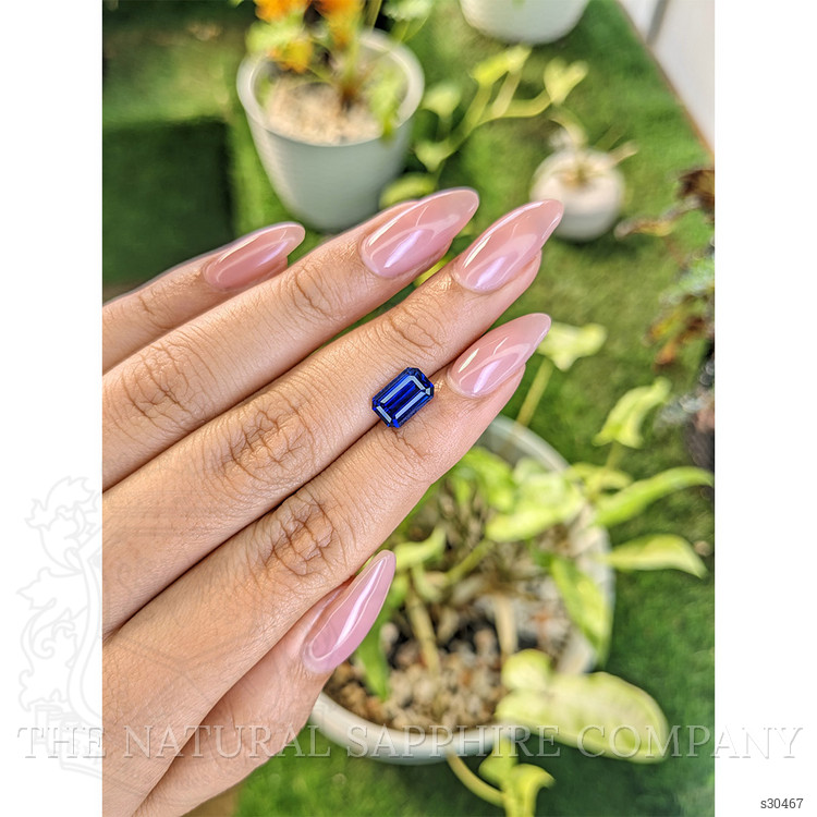 2.80 Ct. Blue Sapphire from Ceylon (Sri Lanka)