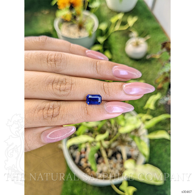 2.80 Ct. Blue Sapphire from Ceylon (Sri Lanka)
