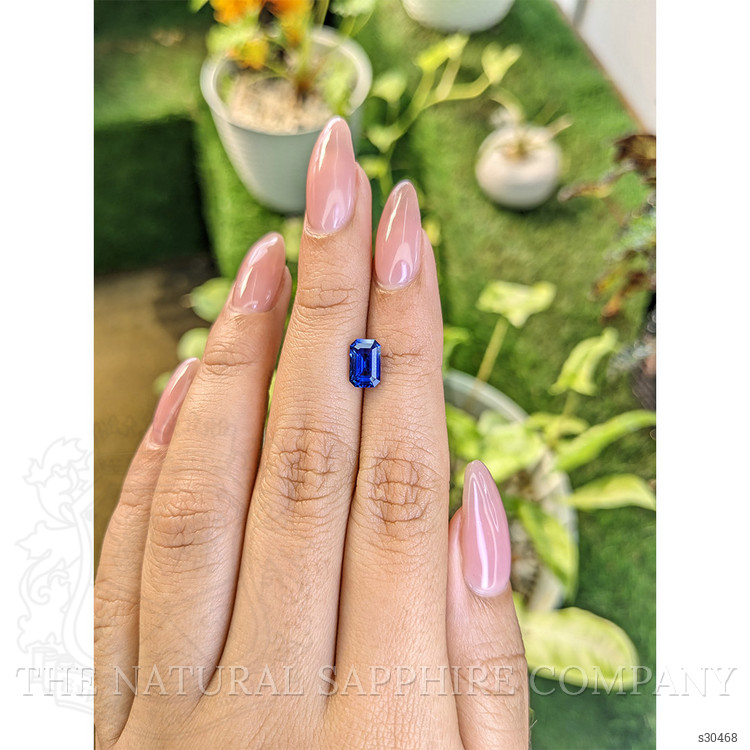 1.51 Ct. Blue Sapphire from Ceylon (Sri Lanka)